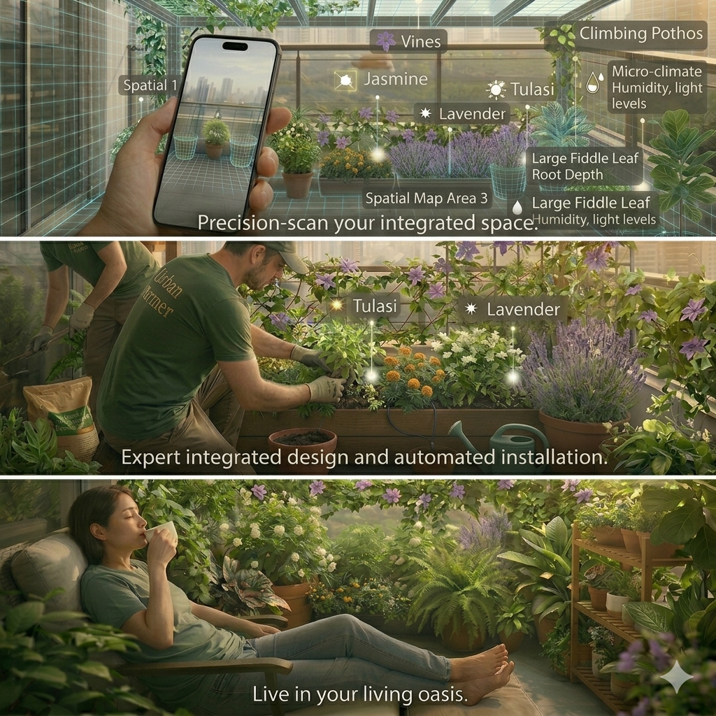 Lifestyle plant arrangement